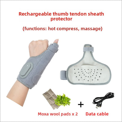 Electric Heating Wrist Brace with Massage Function
