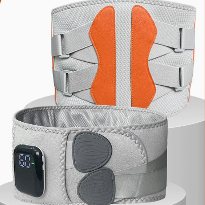 Electric massage waist belt