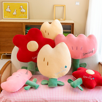 Plush Tulip Nap Pillow Doll