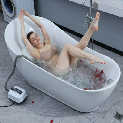 Electric Bubble Spa Massage Machine with Remote Control