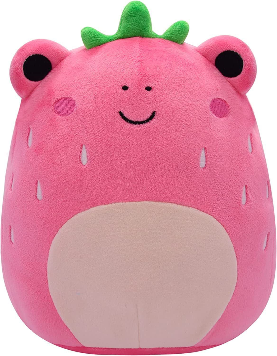 Furry toy doll throw pillow