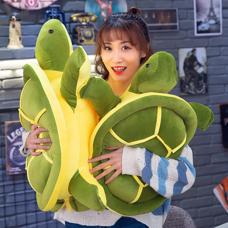 Soft Plush Turtle Doll Stuffed Animal Pillow