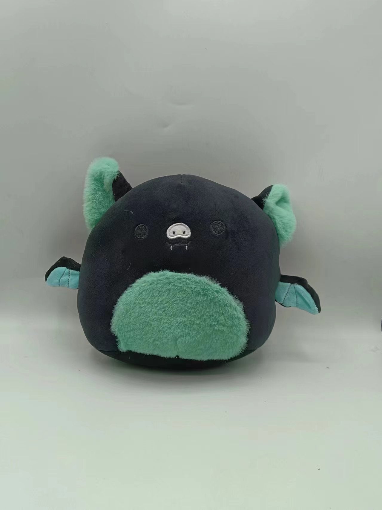 Furry toy doll throw pillow