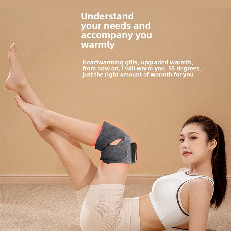 Electric Heating Pad with Massage for Knee and Shoulder