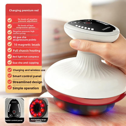 Electric Scraping Massage Device with Temperature Control
