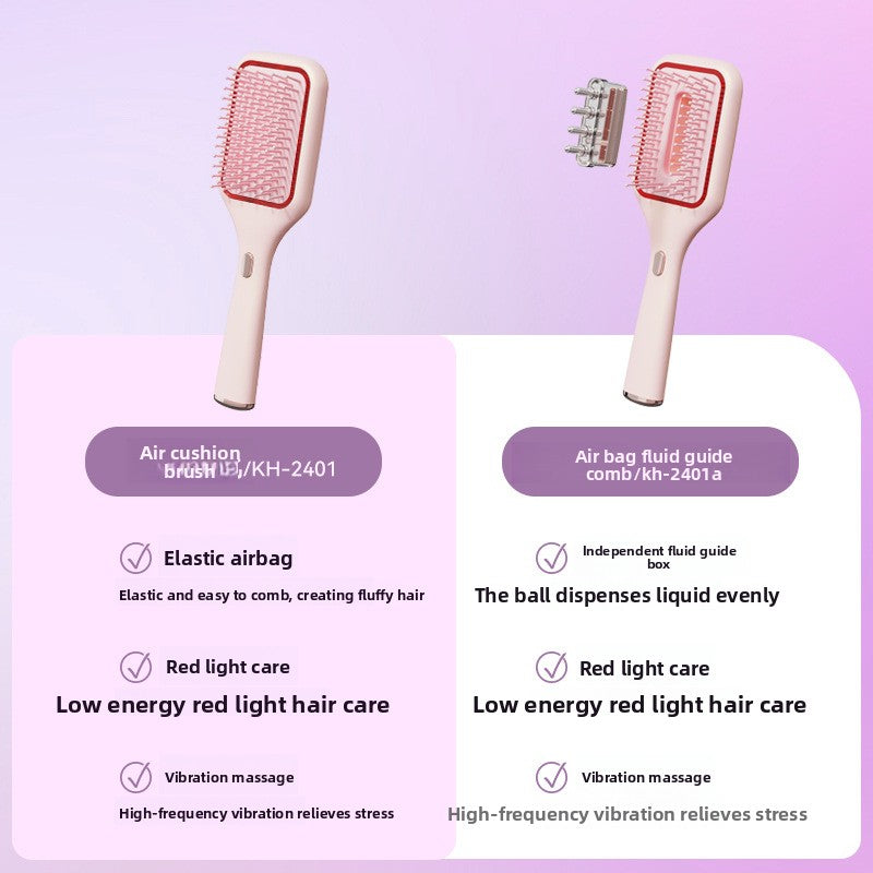 Electric Scalp Massage Comb with Red Light Therapy