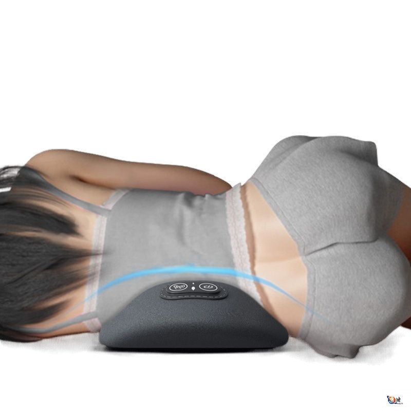 Ergonomic Heating Massage Lumbar Pillow