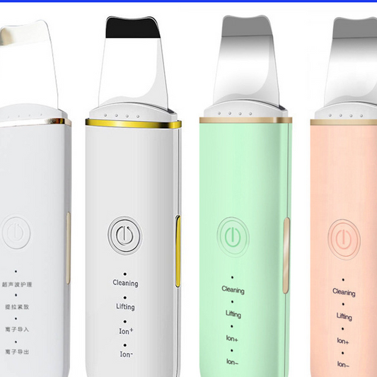 Ultrasonic Skin Scrubber Cleansing Massage Device