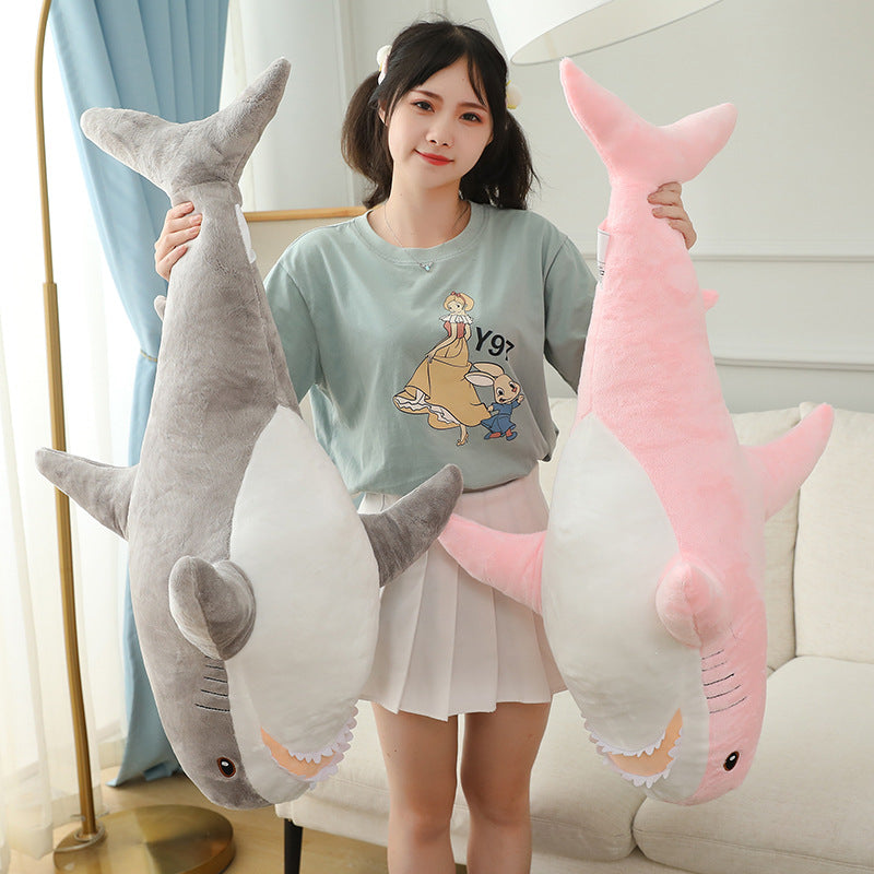 Cute Shark Plush Doll Pillow
