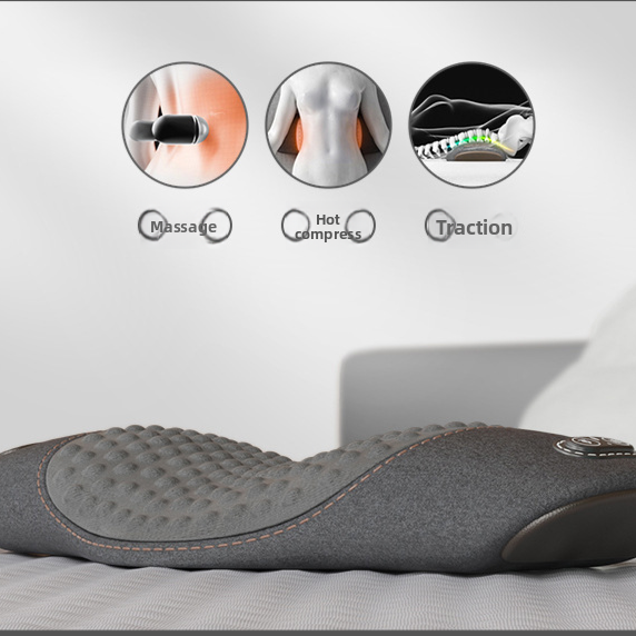 Ergonomic Massage and Heating Lumbar Cushion