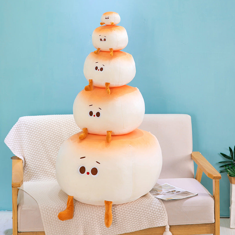 Cute Steamed Bun Plush Doll Pillow