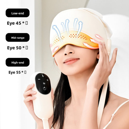 Rechargeable Head Massage Helmet with Heating