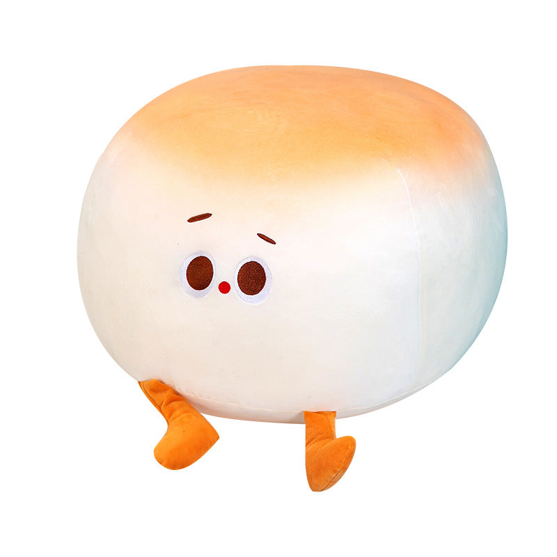 Cute Steamed Bun Plush Doll Pillow