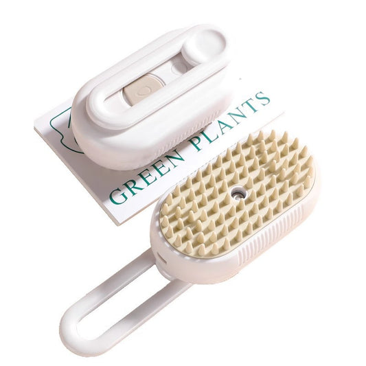 Electric Spray Pet Grooming Comb with Massage Brush