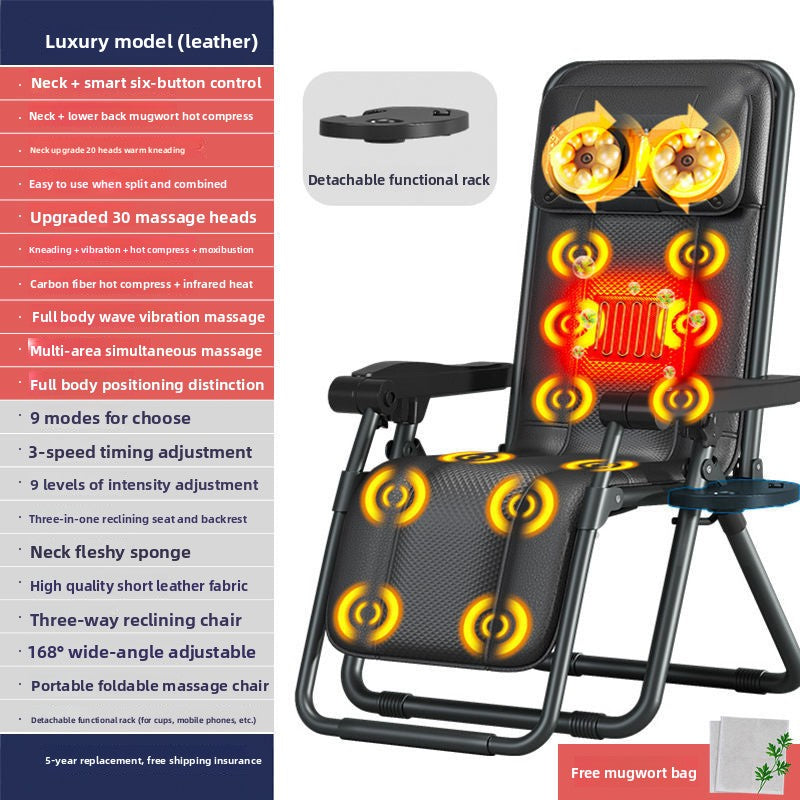 Folding Massage Chair with Remote Control