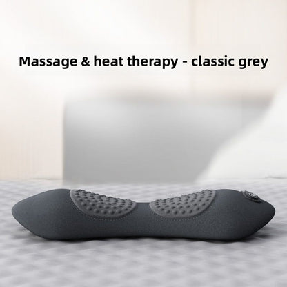 Ergonomic Heating Massage Lumbar Pillow