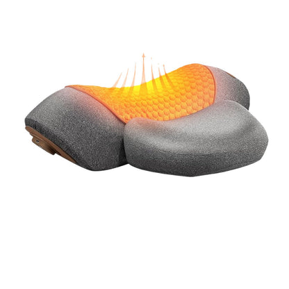 Ergonomic Cervical Massage Pillow with Heat Therapy