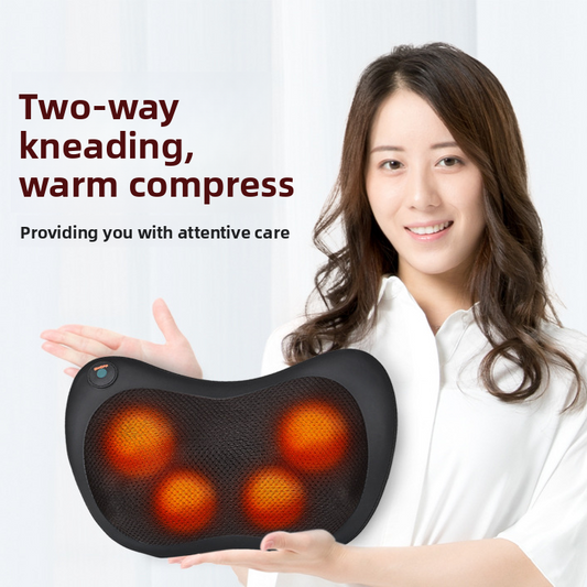 Shoulder Neck Massage Pillow with Heat Therapy