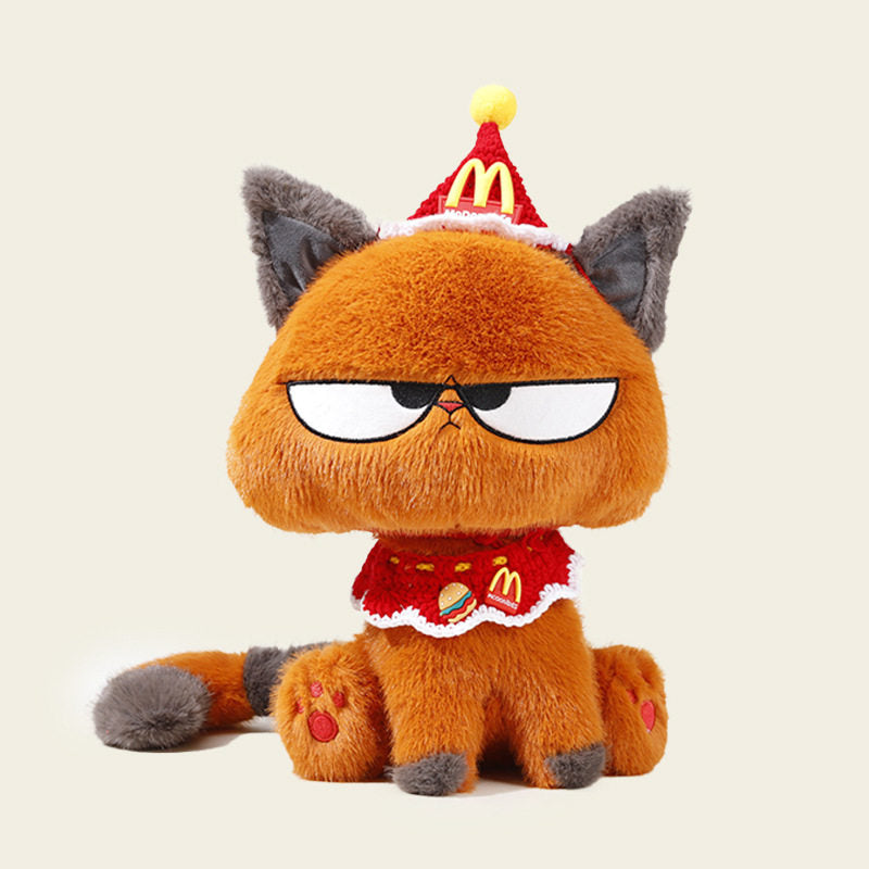 Authentic Cool Plush Cat Doll, Girl's Sleeping Pillow Toy, Doll for Girls, Birthday Gift for Boys