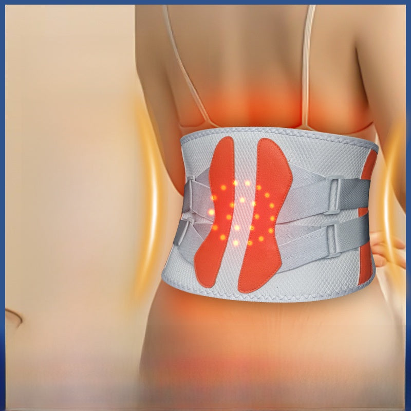 Electric massage waist belt