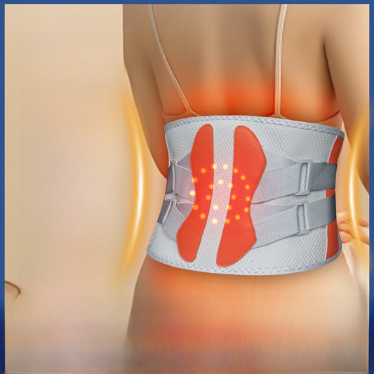 Electric massage waist belt
