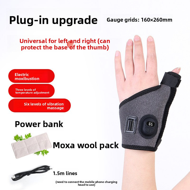 Electric Heating Wrist Brace with Massage Function
