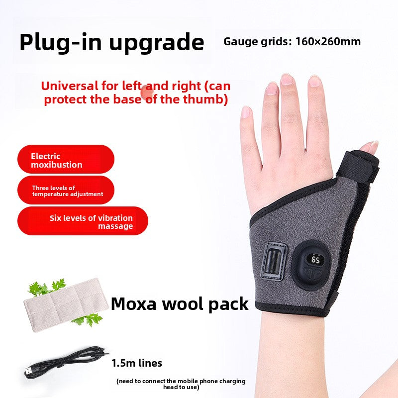 Electric Heating Wrist Brace with Massage Function