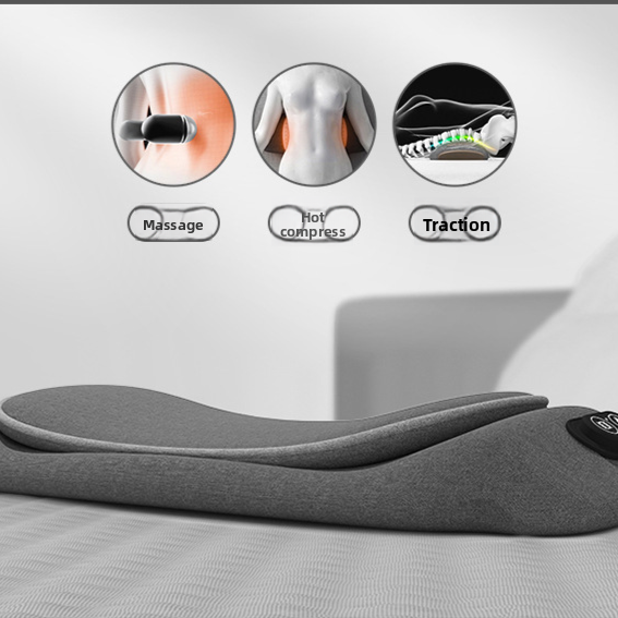 Ergonomic Massage and Heating Lumbar Cushion