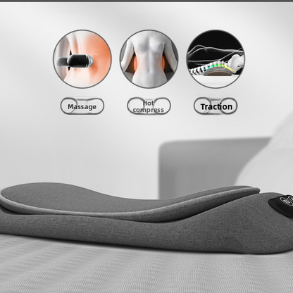 Ergonomic Massage and Heating Lumbar Cushion