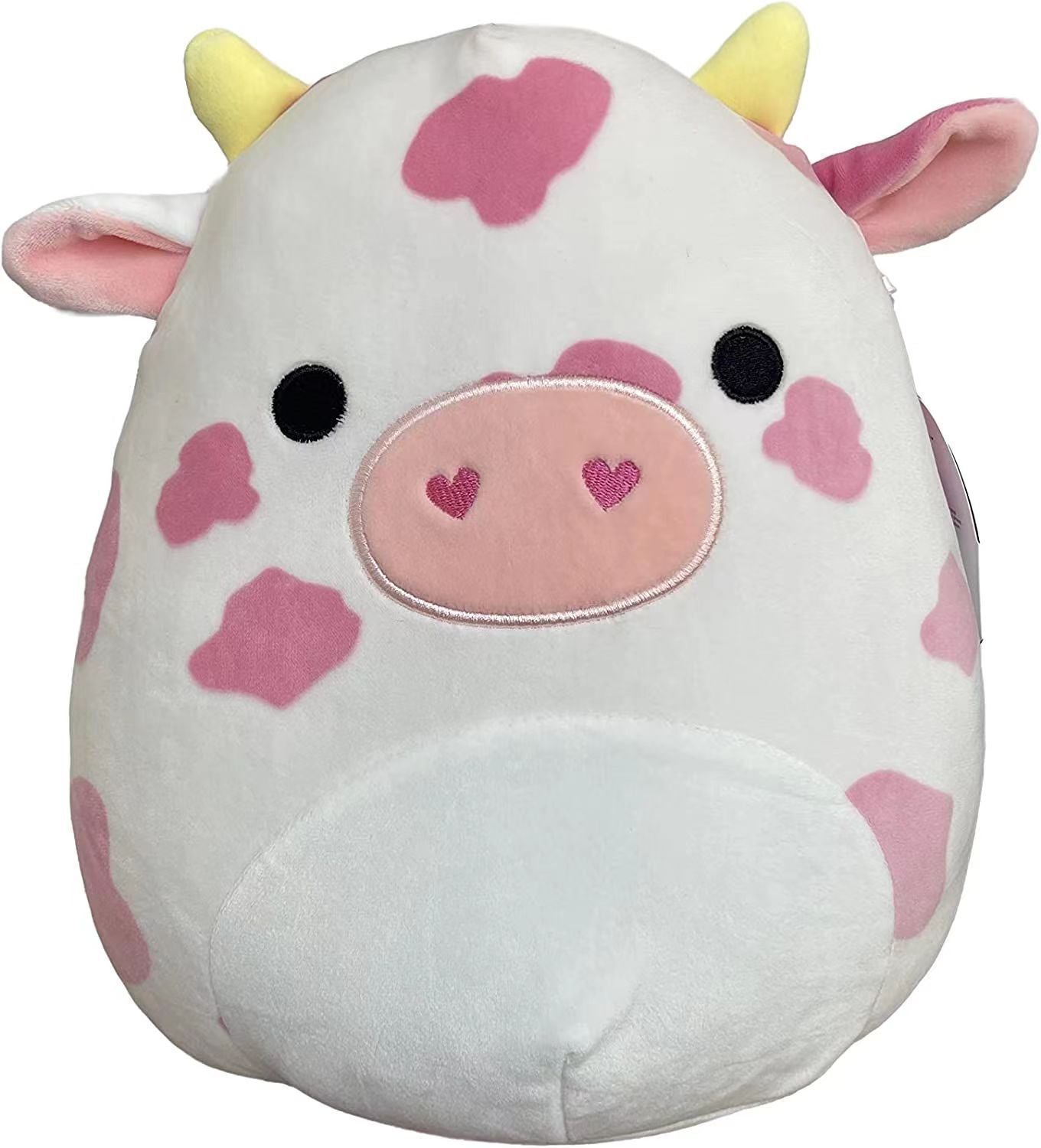 Furry toy doll throw pillow