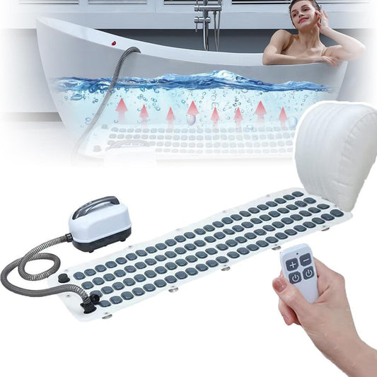 Electric Bubble Spa Massage Machine with Remote Control