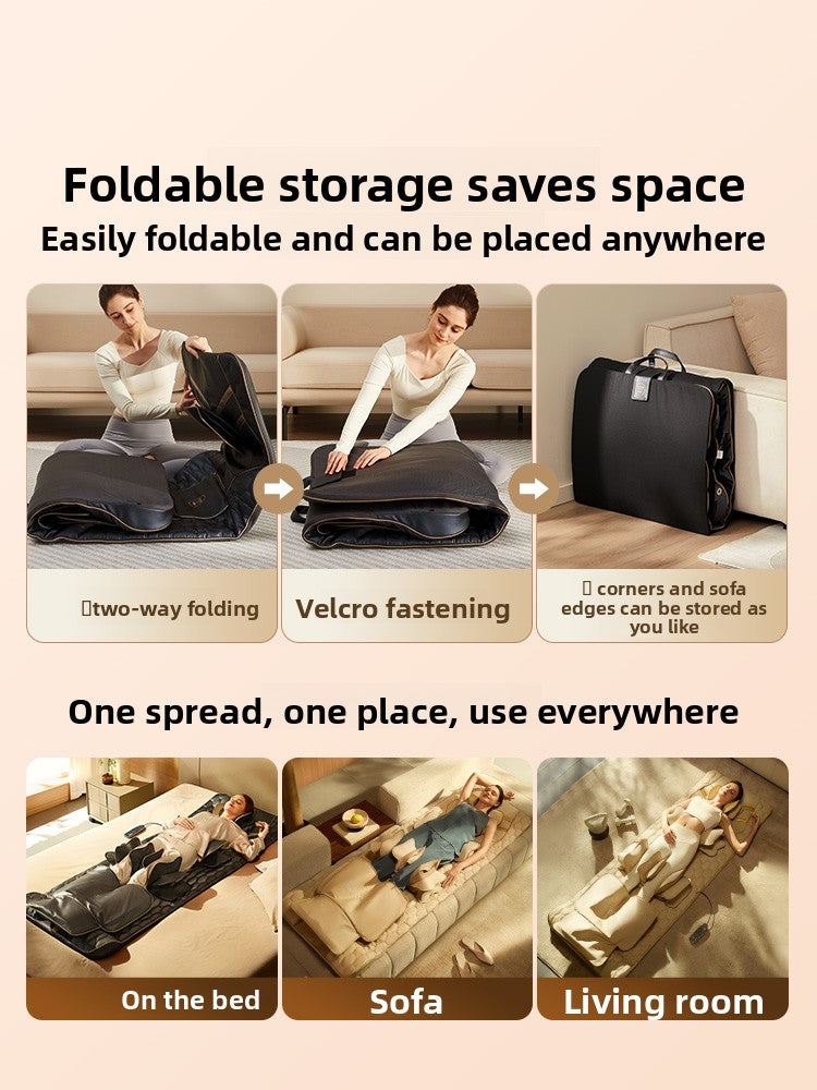 Foldable Full Body Massage Mat with Heating