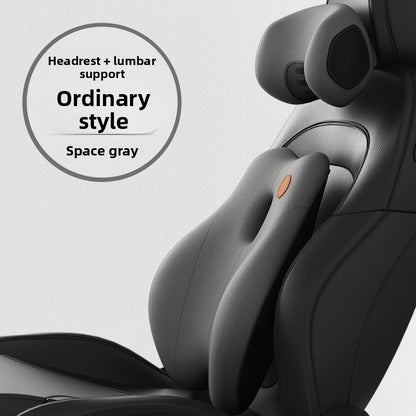 Car Lumbar Support Cushion with Massage Function