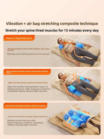 Foldable Full Body Massage Mat with Heating