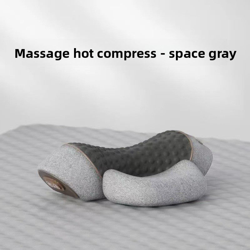 Ergonomic Cervical Massage Pillow with Heat Therapy