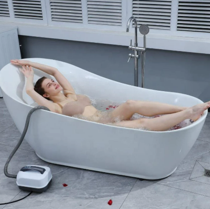 Electric Bubble Spa Massage Machine with Remote Control