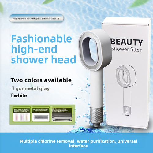 Aromatherapy Shower Head with Massage Brush