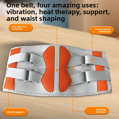 Electric massage waist belt