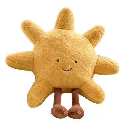Sun Moon Doll Plush Toy Cute Doll Bed Pillow