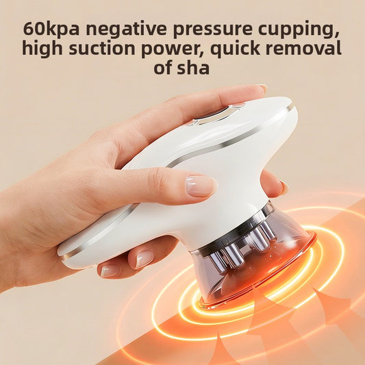 Multifunctional Cupping Therapy Device with Red Light and EMS Massage