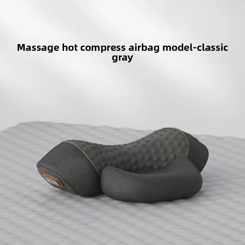 Ergonomic Cervical Massage Pillow with Heat Therapy
