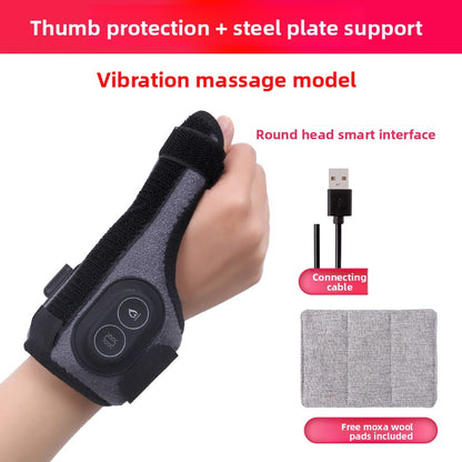 Electric Heating Wrist Brace with Massage Function