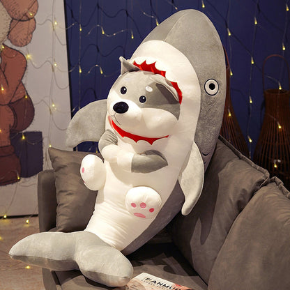 Shark Plush Pillow Doll