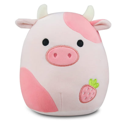 Furry toy doll throw pillow
