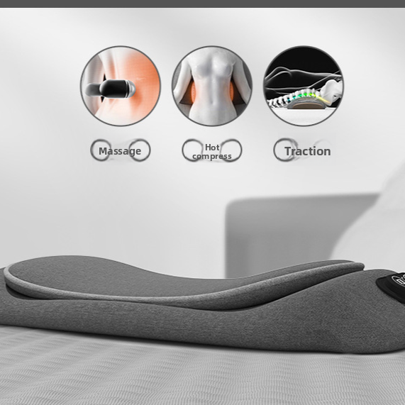 Ergonomic Massage and Heating Lumbar Cushion