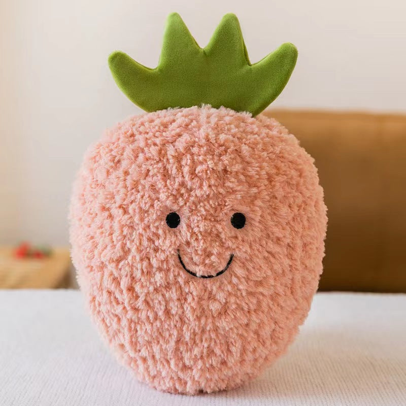Cute plush toy fruit doll pillow