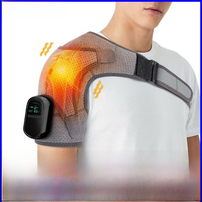 Electric Heating Pad with Massage for Knee and Shoulder
