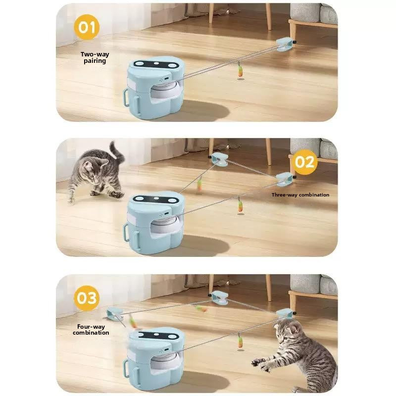 Rechargeable Smart Cat Chasing Toy