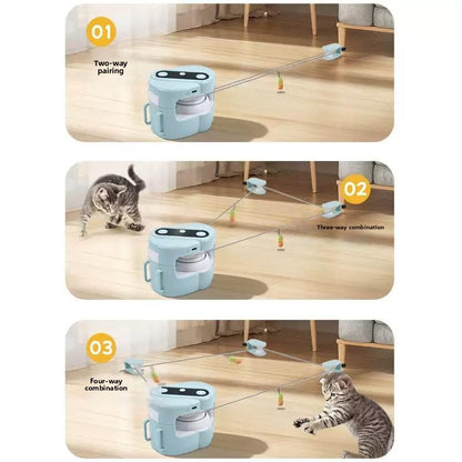 Rechargeable Smart Cat Chasing Toy