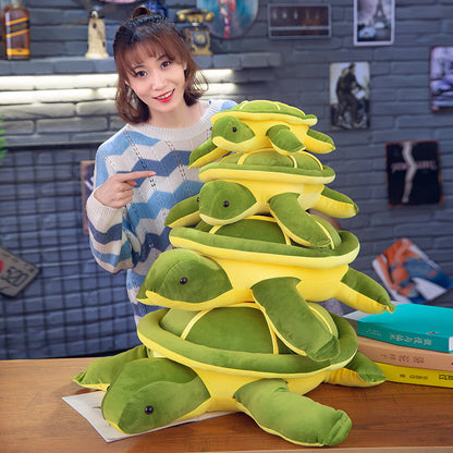 Soft Plush Turtle Doll Stuffed Animal Pillow